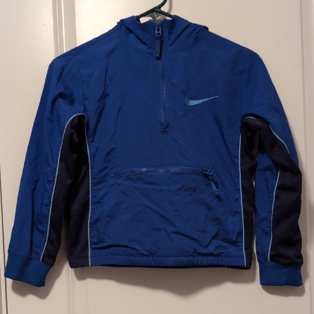 Nike Blue Kids Windbreaker Jacket